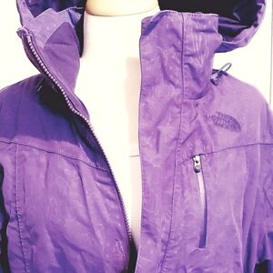 The North Face Purple HyVent Jacket